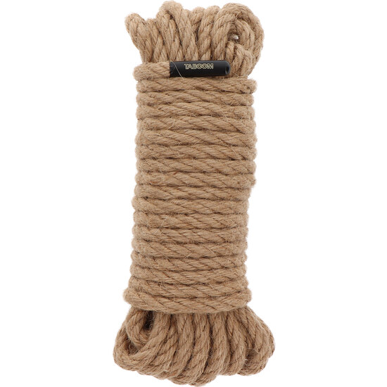 TABOOM HEMP ROPE 10 METER 7 MM image 0