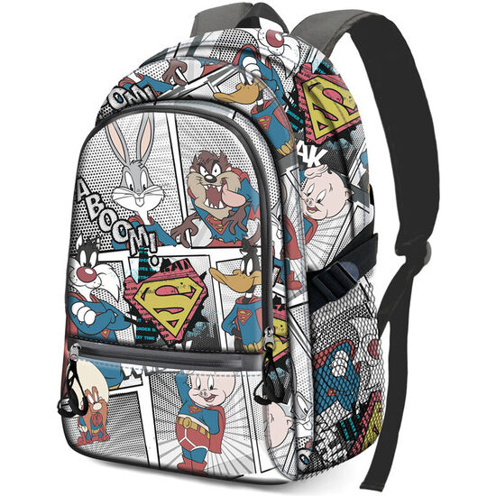 MOCHILA SUPERMAN LOONEY TUNES 100TH ANNIVERSARY 44CM image 0