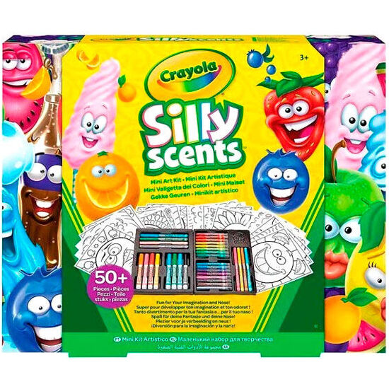 MINI SET ARTE 50 PZS PERFUMADAS LOS OLOROSOS CRAYOLA image 1