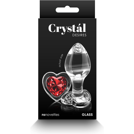 CRYSTAL DESIRES RED HEART M image 1