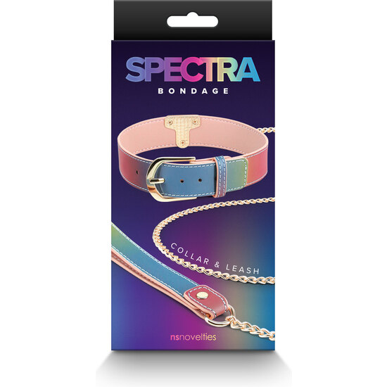 SPECTRA BONDAGE COLLAR & LEASH image 1