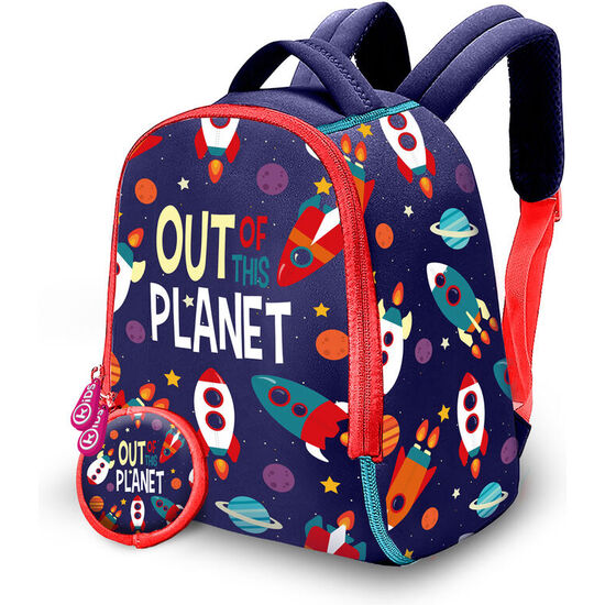 MOCHILA + MONEDERO OUT PLANET NEOPRENO 25CM image 0