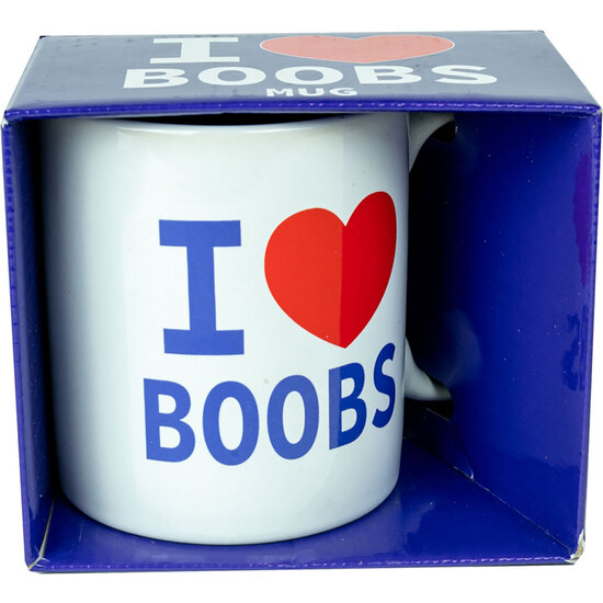 I LOVE BOOBS MUG image 2