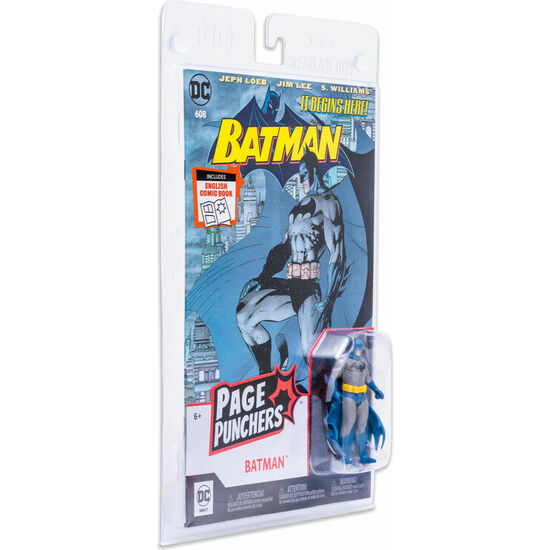 FIGURA BATMAN + COMIC BATMAN DC COMICS 7CM image 1