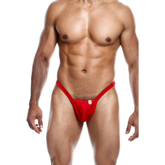MOB Y BUNS THONG RED image 2