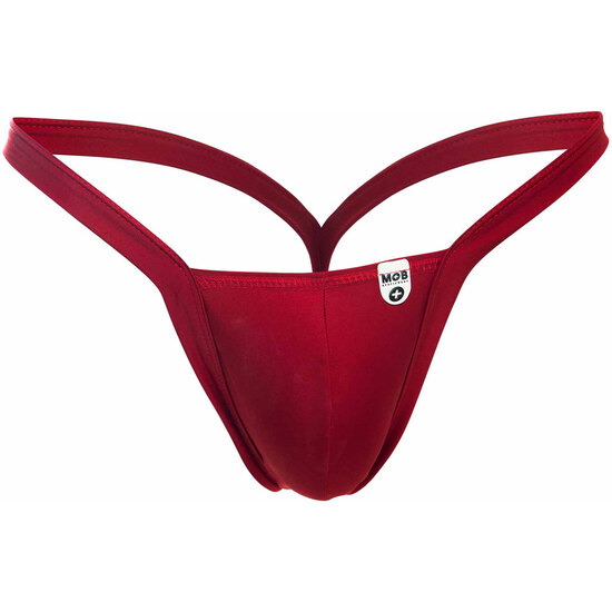 MOB Y BUNS THONG RED image 3