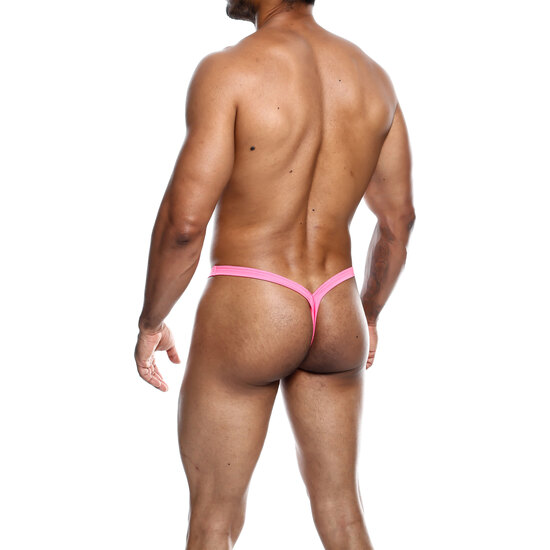 MOB Y BUNS THONG PINK image 1