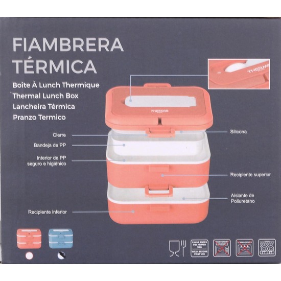 SET 2 FIAMBRERA TERMICA PU 0.75LT THERMOSPORT - COLORES SURTIDOS image 2