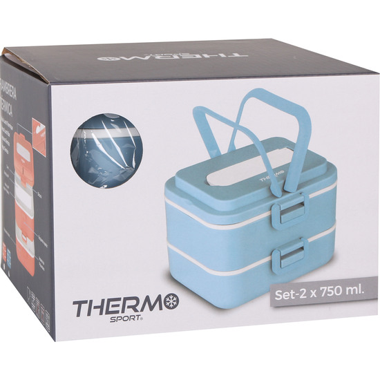 SET 2 FIAMBRERA TERMICA PU 0.75LT THERMOSPORT - COLORES SURTIDOS image 4