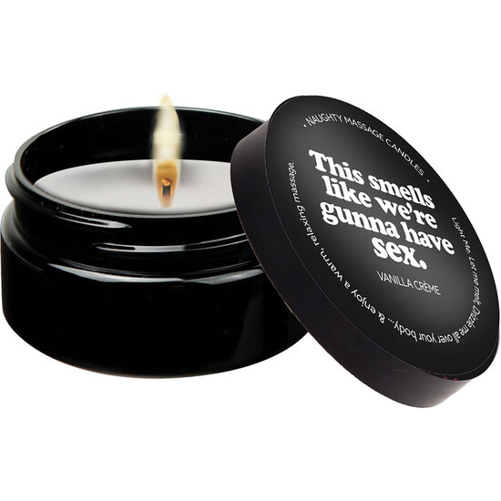 MINI MASSAGE CANDLE 56 GR IT SMELLS LIKE SEX image 0