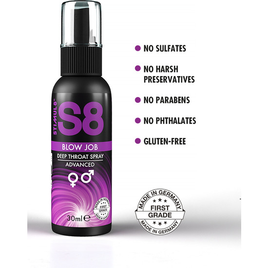 S8 DEEP THROAT SPRAY 30ML  image 1