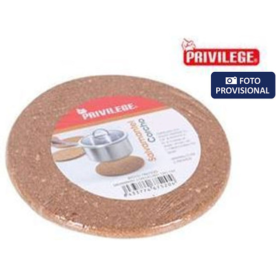 SALVAMANTEL BAJO PLATO CORCHO 32CM PRIVILEGE image 0