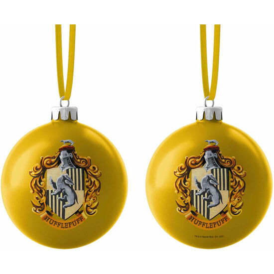 BOLA NAVIDAD HUFFLEPUFF HARRY POTTER image 0