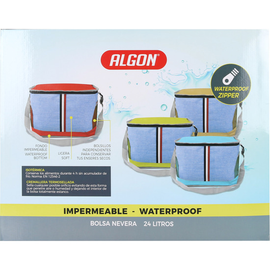 BOLSA NEVERA 40X20X30CM WATERPROOF ALGON image 1