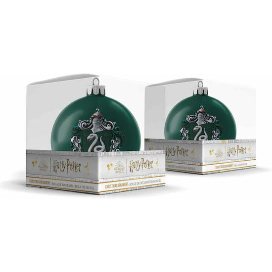 BOLA NAVIDAD SLYTHERIN HARRY POTTER image 1