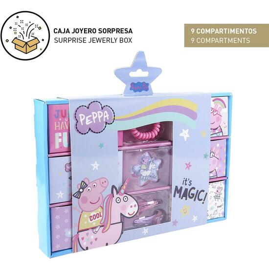 SET DE BELLEZA CAJA SORPRESA PEPPA PIG PINK image 0