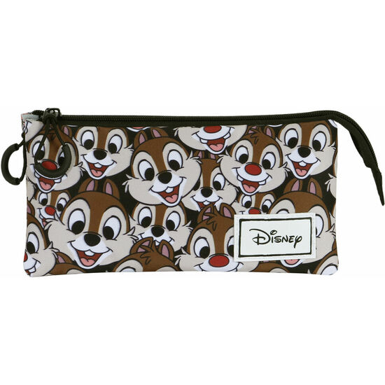 PORTATODO NUT CHIP Y CHOP CHIP Y DALE DISNEY TRIPLE image 0