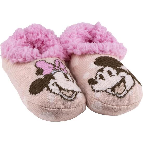 ZAPATILLAS DE CASA SUELA BLANDA CALCETÍN MINNIE image 0