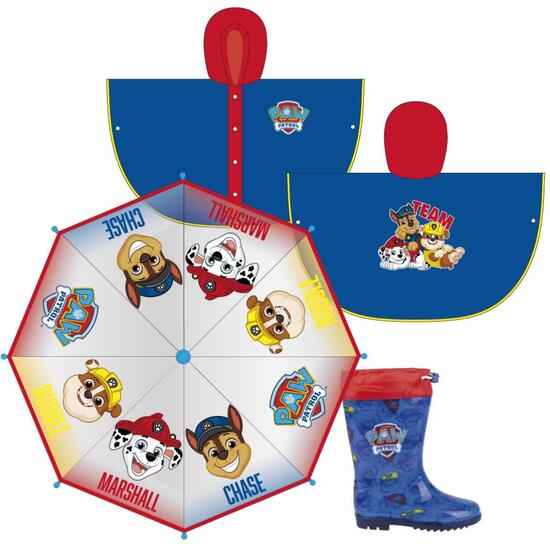 IMPERMEABLE PONCHO PAW PATROL image 2