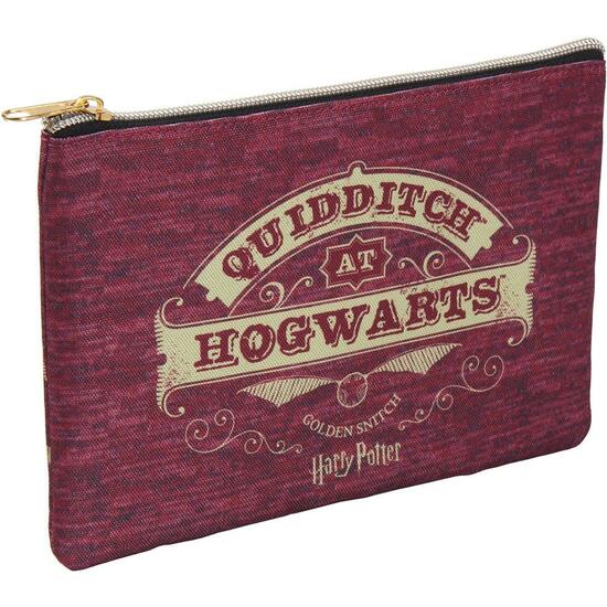 NECESER MAQUILLAJE ESTAMPADO HARRY POTTER DARK RED image 0