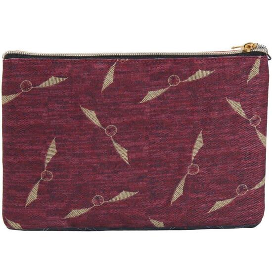 NECESER MAQUILLAJE ESTAMPADO HARRY POTTER DARK RED image 1