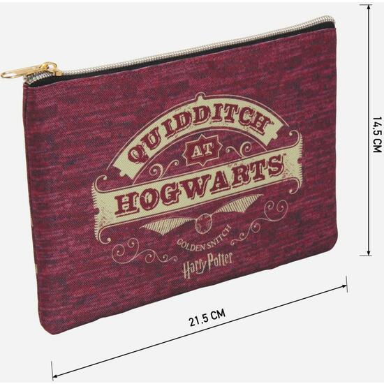 NECESER MAQUILLAJE ESTAMPADO HARRY POTTER DARK RED image 2