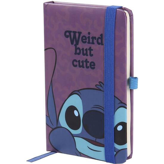 CUADERNO A6 STITCH PURPLE image 0