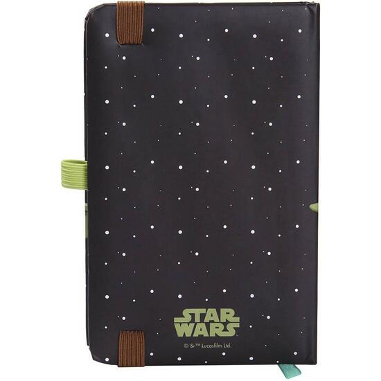 CUADERNO A6 THE MANDALORIAN BROWN image 1