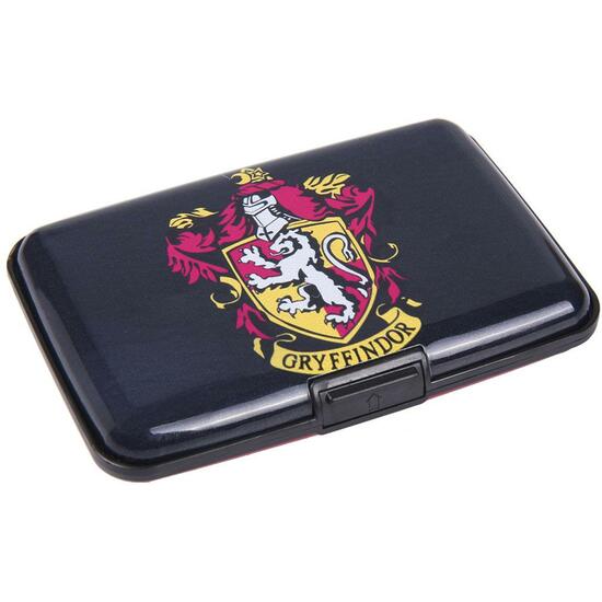 CARTERA TARJETERO RIGIDO HARRY POTTER BLACK image 1