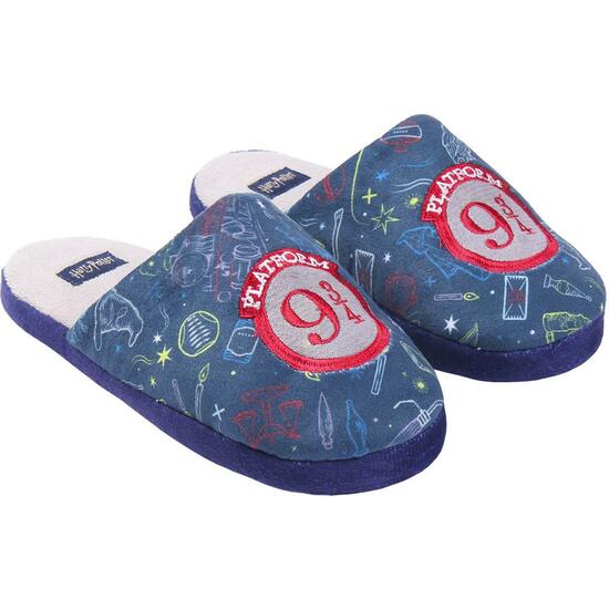 ZAPATILLAS DE CASA ABIERTA HARRY POTTER DARK BLUE image 0