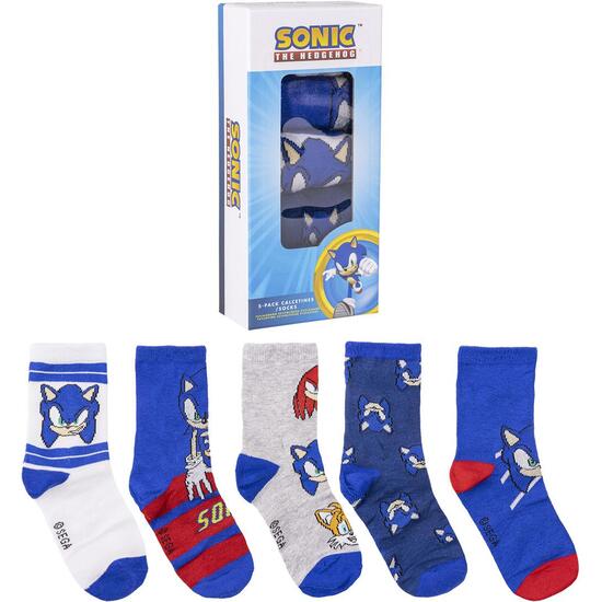 PACK CALCETINES 5 PIEZAS SONIC image 0