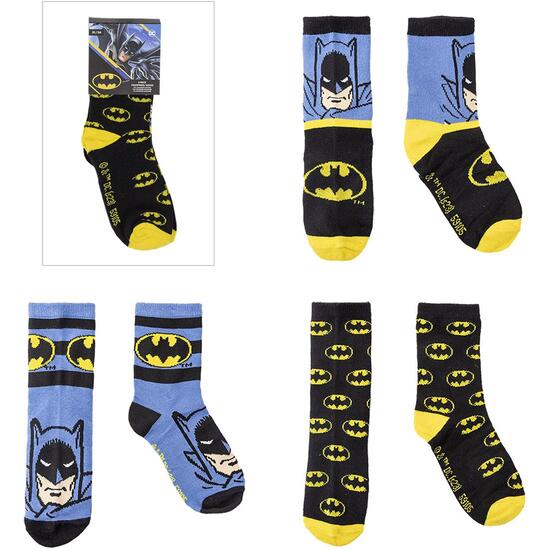 PACK CALCETINES 3 PIEZAS BATMAN image 0