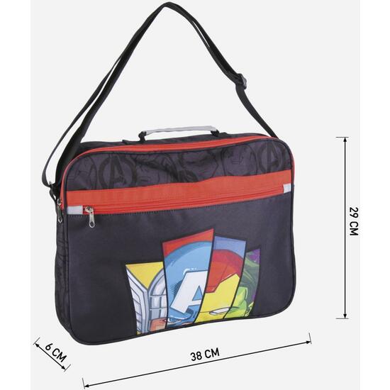 MOCHILA ESCOLAR CARTERONA AVENGERS BLACK image 3