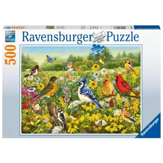 PUZZLE 500 PIEZAS PAISAJE PÁJAROS image 0