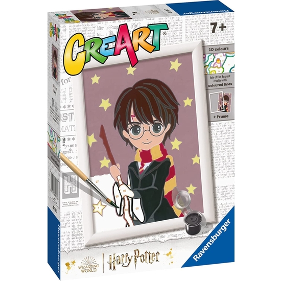 HARRYPOTTER SETCREATIVOPINTA POR NÚMEROS  image 0