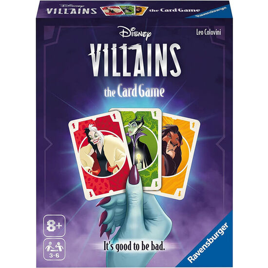 JUEGO DE CARTAS VILLANOS DISNEY image 0