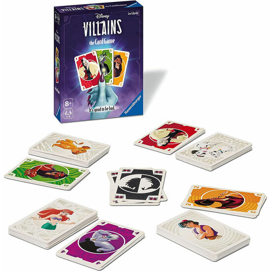 JUEGO DE CARTAS VILLANOS DISNEY image 2