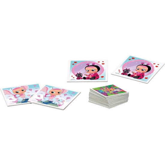 BEBÉS LLORONES MEMORY + PUZZLE TRIPLE image 1