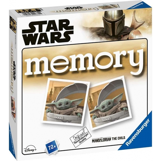 STAR WARS BABY YODA JUEGO MEMORY +4 AÑOS image 0