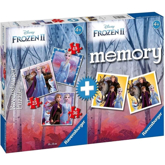 FROZEN PACK MEMORY+PUZZLE TRIPLE  image 0