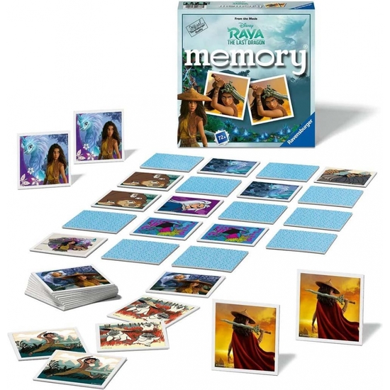 DISNEY RAYA JUEGO MEMORY +3 AÑOS image 1