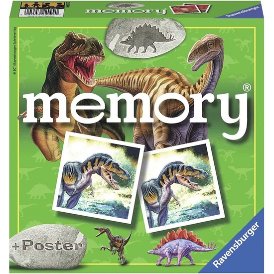 JUEGO MEMORY DINOSAURIOS + 4 AÑOS image 0