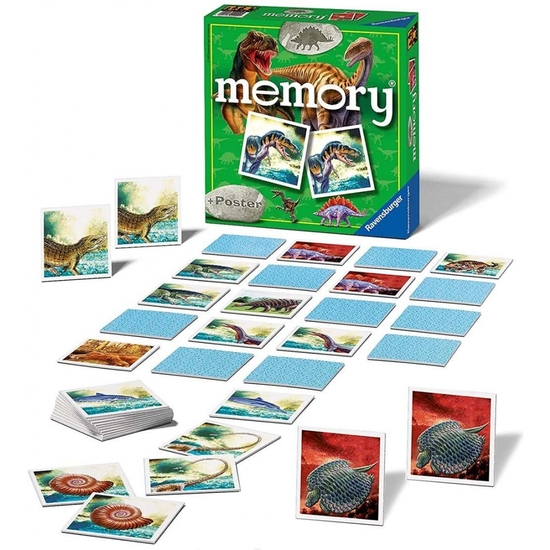 JUEGO MEMORY DINOSAURIOS + 4 AÑOS image 1