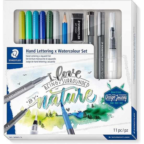 SET DIBUJO LETTERING STAEDTLER image 0