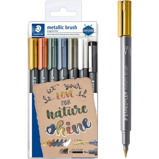 PACK 7 PZAS STAEDTLER METALIZADO SHINE image 0