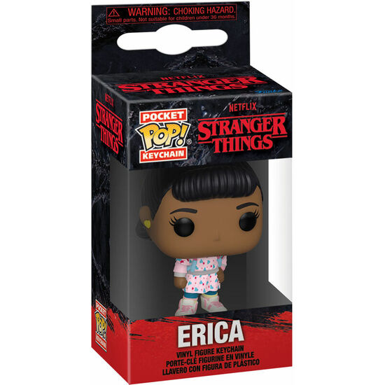 LLAVERO POCKET POP STRANGER THINGS ERICA SINCLAIR image 1