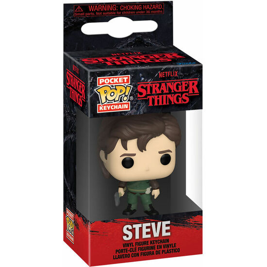 LLAVERO POCKET POP STRANGER THINGS HUNTER STEVE image 1