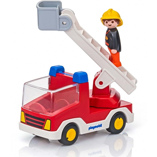 PLAYMOBIL 1.2.3 CAMIÓN BOMBEROS image 1