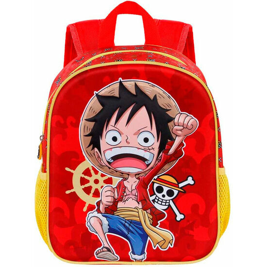 MOCHILA 3D LUFFY ONE PIECE 31CM image 0