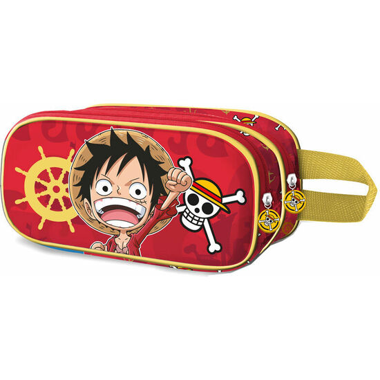 PORTATODO 3D LUFFY ONE PIECE DOBLE image 0